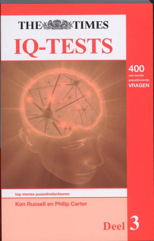 De times IQ-test deel 3 9789038919874 Ken Russell, Boeken, Psychologie, Zo goed als nieuw, Verzenden