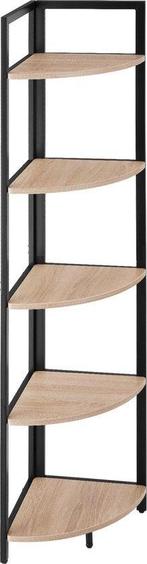 2dekans | tectake - Hoekkast Castlebar 30x30x150cm -, Ophalen of Verzenden, Nieuw