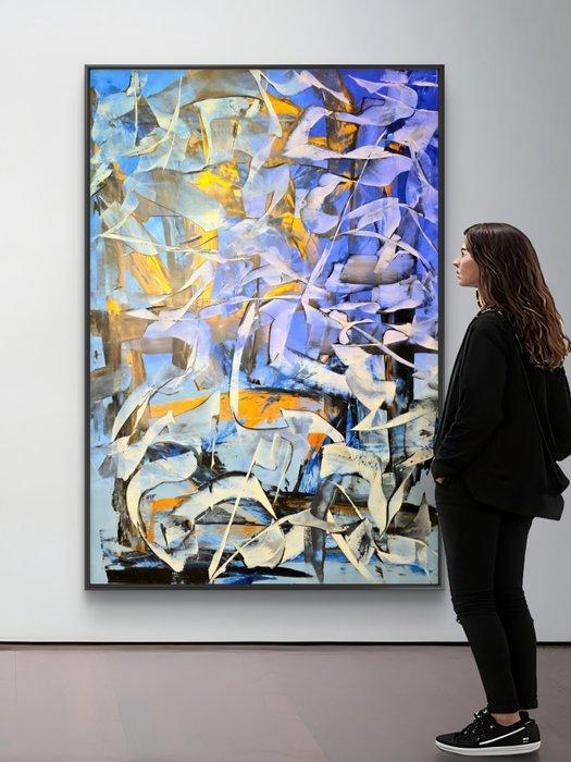 Micha Lenartowicz - Abstract Composition - XXL, Antiquités & Art, Art | Peinture | Moderne