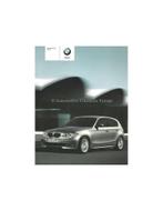 2005 BMW 1 SERIE INSTRUCTIEBOEKJE DEENS, Auto diversen, Handleidingen en Instructieboekjes, Ophalen of Verzenden