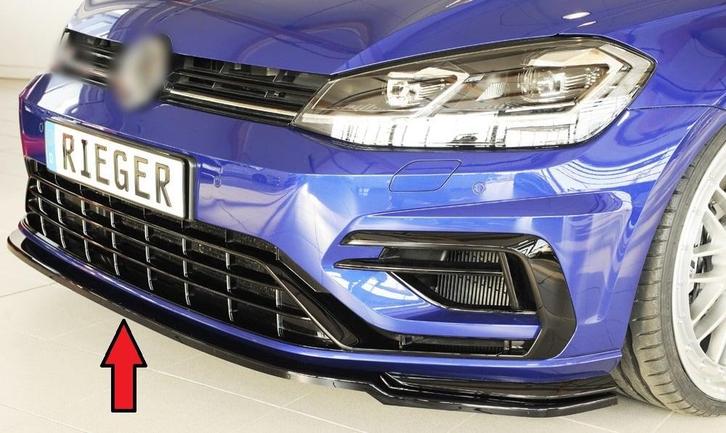Front Splitter voor Volkswagen Golf 7 Facelift R / R line, Auto diversen, Tuning en Styling, Ophalen of Verzenden
