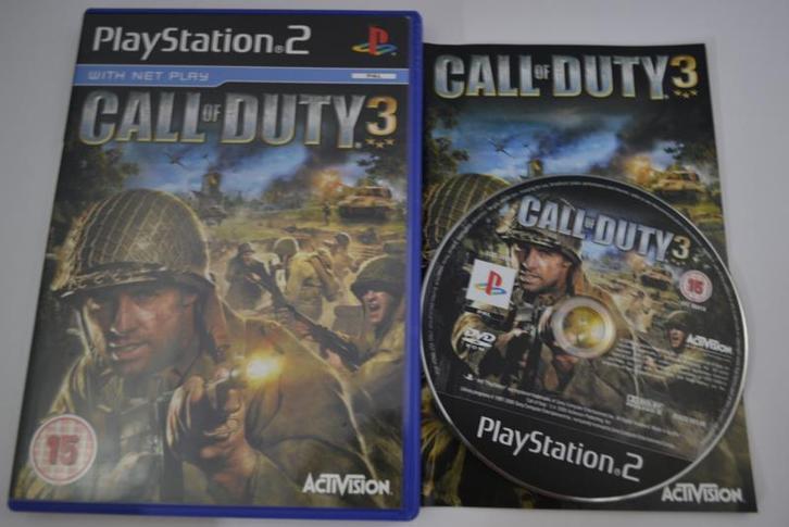 Call Of Duty 3 (PS2 PAL), Consoles de jeu & Jeux vidéo, Jeux | Sony PlayStation 2