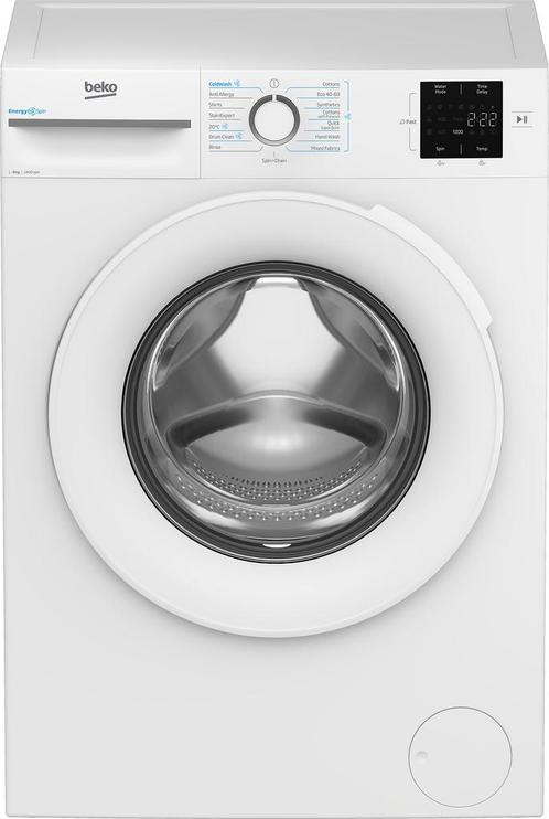 beko Bm3wt3841w Wasmachine 8 Kg 1400t, Elektronische apparatuur, Wasmachines, Ophalen of Verzenden
