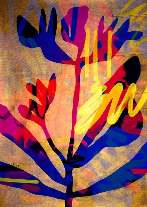 Lupo - Urban Jungle 194 - Real Gold - XXL-NO Reserve, Antiek en Kunst, Kunst | Designobjecten