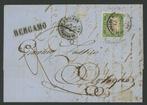 Anciens états italiens - Sardaigne 1863 - Lettre ambulante, Gestempeld