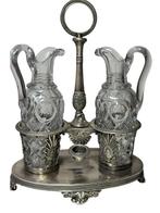 Oliekan - .800 zilver - Huilier, vinaigrier, argent., Antiek en Kunst