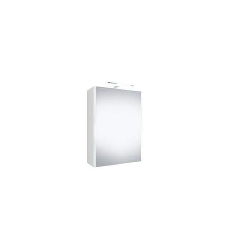 Best-Design Happy MDF Spiegelkast + Verlichting 50x60cm, Doe-het-zelf en Bouw, Sanitair, Overige typen, Nieuw, Ophalen of Verzenden