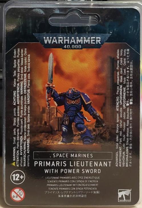 Primaris Lieutenant with power sword (Warhammer 40.000, Hobby en Vrije tijd, Wargaming, Ophalen of Verzenden