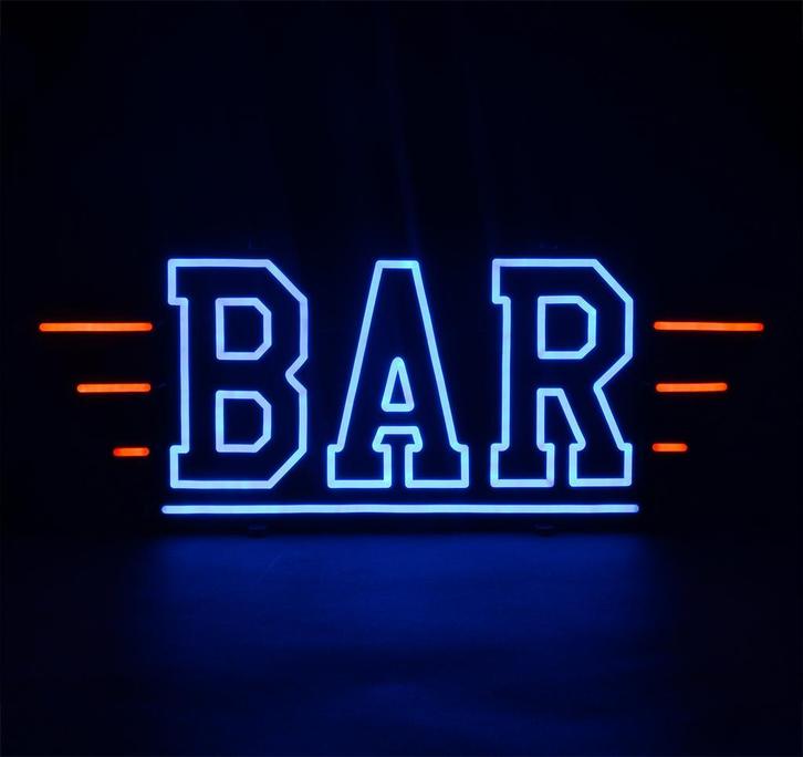 BAR - Sign - Meerdere kleuren, Verzamelen, Retro, Huis en Inrichting, Ophalen of Verzenden