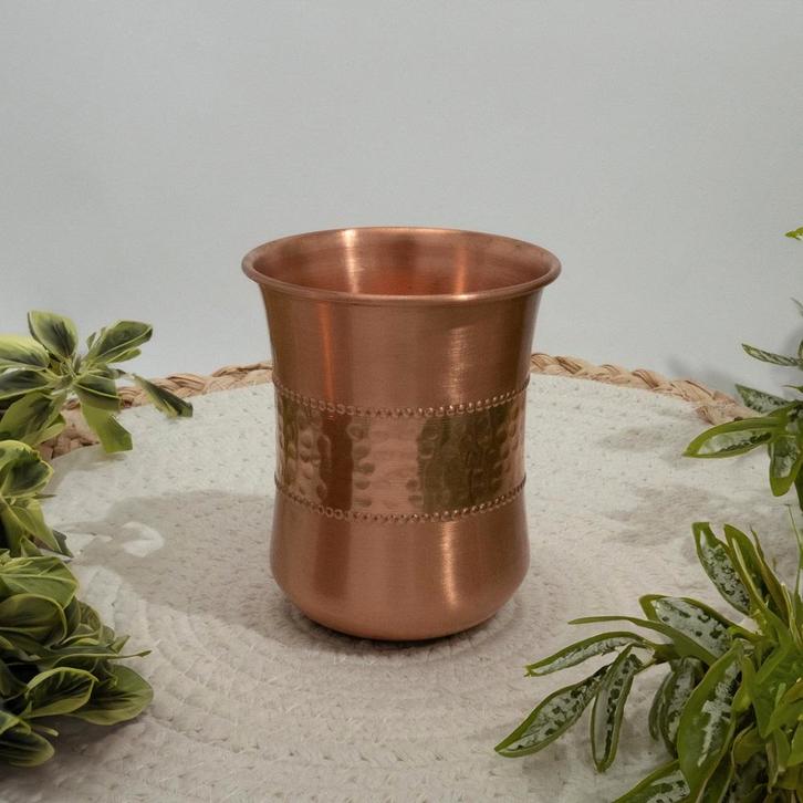 Puur koperen beker gebogen sequence – 300 ml, Sport en Fitness, Gezondheidsproducten en Wellness, Ophalen of Verzenden