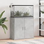 vidaXL Aquariumstandaard 81x36x73 cm bewerkt hout betongrijs, Dieren en Toebehoren, Vissen | Aquaria en Toebehoren, Verzenden