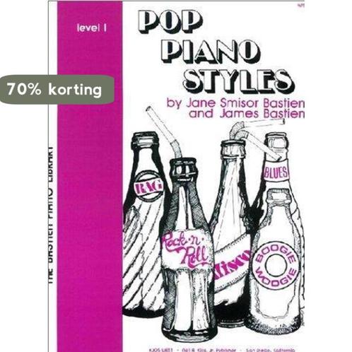 Pop Piano Styles Level 1 9780849750748 Jane Bastien, Boeken, Overige Boeken, Gelezen, Verzenden