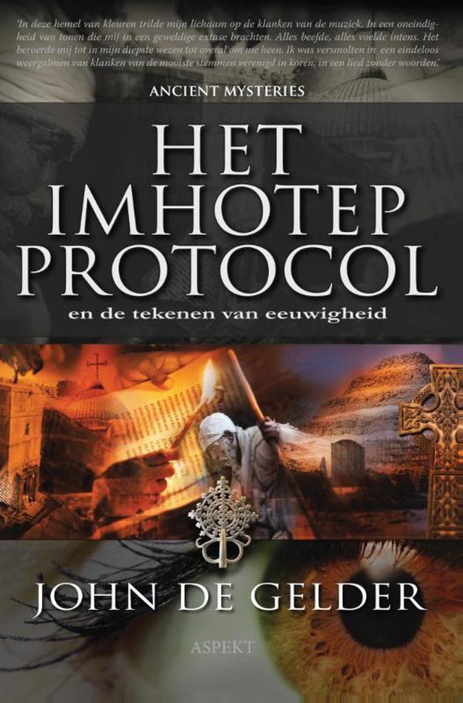 Het Imhotep protocol en de tekenen van eeuwigheid / Ancient, Boeken, Literatuur, Zo goed als nieuw, Verzenden