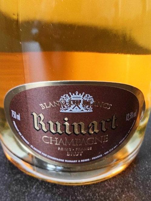 Ruinart, Ruinart Champagne Blanc de Blancs - Reims - 3, Verzamelen, Wijnen