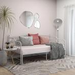 Bedbank Uittrekbaar Metaal | OP=OP | Superkoopje!, 90 cm, Verzenden, Wit, 200 cm