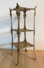 Plantentafel - piedestal - Koper - Vintage plantentafel