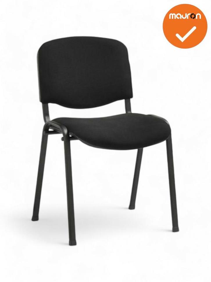 Vergaderstoel - ISO  - Zwarte stoffering, Zakelijke goederen, Kantoor en Winkelinrichting | Kantoormeubilair en Inrichting, Stoel