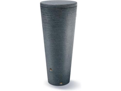 Regenton Tubo 320 liter - 2 in 1 - Graniet antraciet, Tuin en Terras, Regentonnen, Zo goed als nieuw, Verzenden