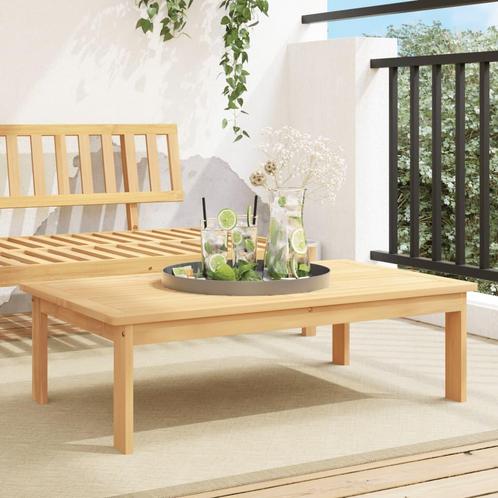 vidaXL Tuintafel 100x60x30 cm massief acaciahout, Tuin en Terras, Tuinsets en Loungesets, Nieuw, Verzenden