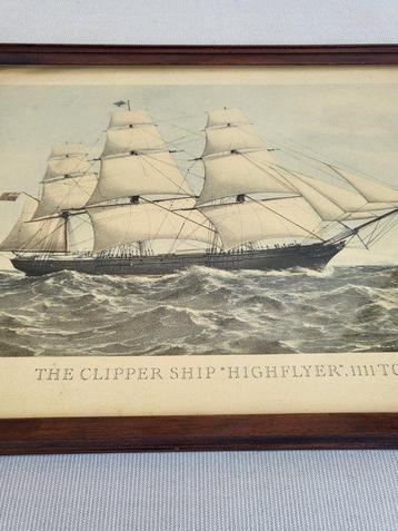 Artiste inconnu - The Clipper Ship “Highflyer”, 1111 tons – beschikbaar voor biedingen