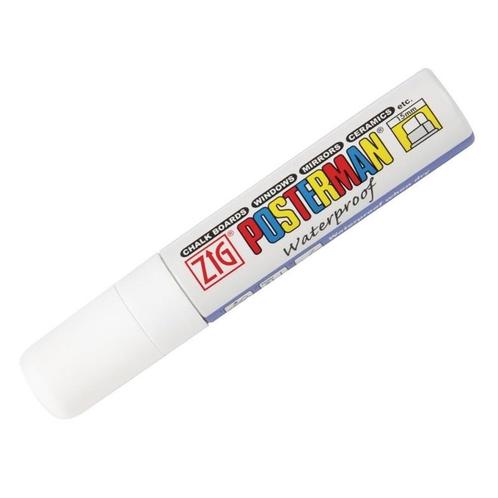 Posterman weerbestendige krijtstift wit 15mm | Met, Zakelijke goederen, Horeca | Keukenapparatuur, Nieuw in verpakking, Verzenden