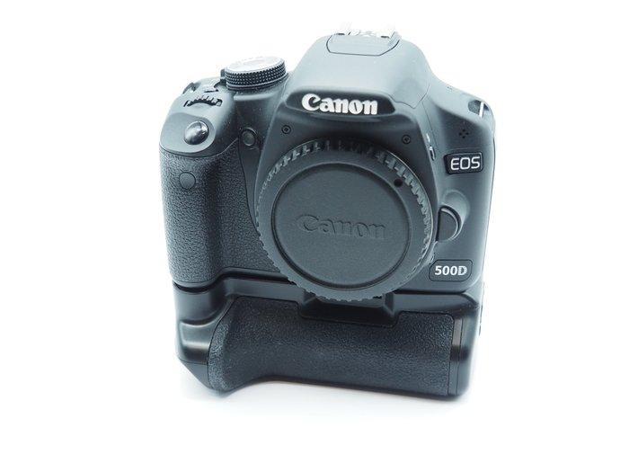 Canon eos 500D camera body (inclusief accessoires) Digitale, Audio, Tv en Foto, Fotocamera's Digitaal