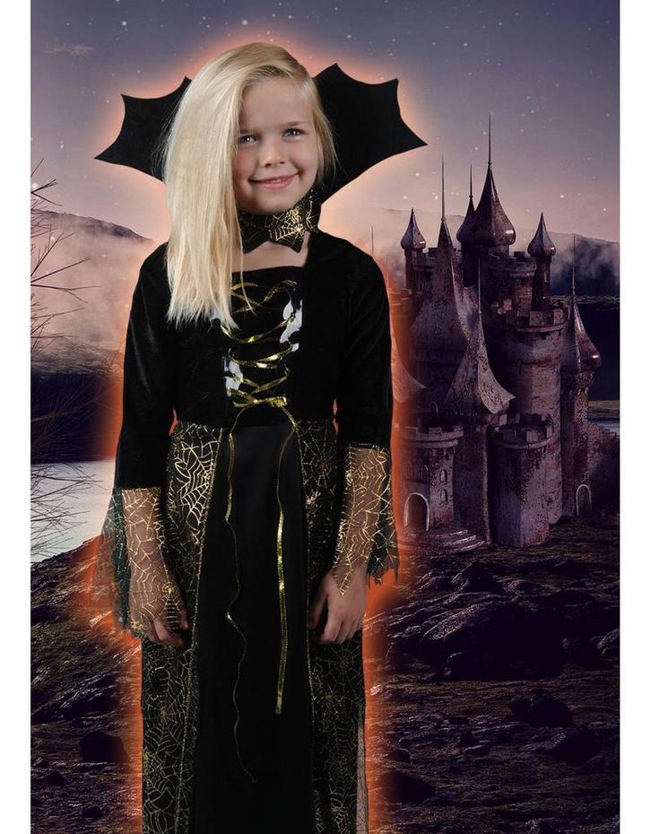 Spinnenweb vampier meisje, Hobby en Vrije tijd, Feestartikelen, Ophalen of Verzenden