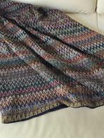 Tissu à carreaux exclusif en laine multicolore avec motif