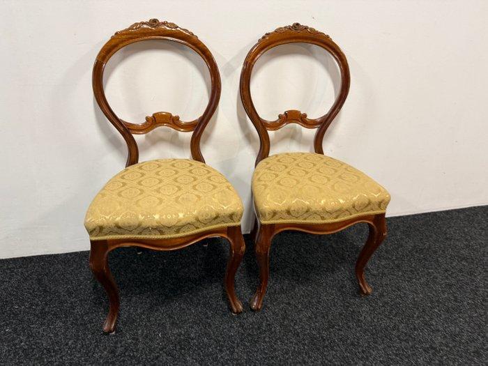 Stoel (2) - Hout, Antiquités & Art, Curiosités & Brocante