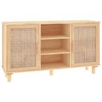Bruin Dressoir 105cm Rattan|Retour Deal | -35%, Verzenden, Nieuw