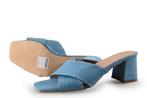 Manfield Muiltjes in maat 41 Blauw | 5% extra korting, Manfield, Gedragen, Verzenden, Blauw
