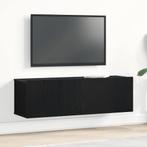 vidaXL TV Kasten Zwart eiken 100 x 30 x 30 cm Bewerkt hout, Huis en Inrichting, Verzenden, Nieuw