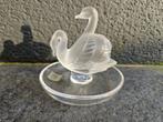 Lalique - lalique - Snijwerk, Baguier cygnes - 8.5 cm -