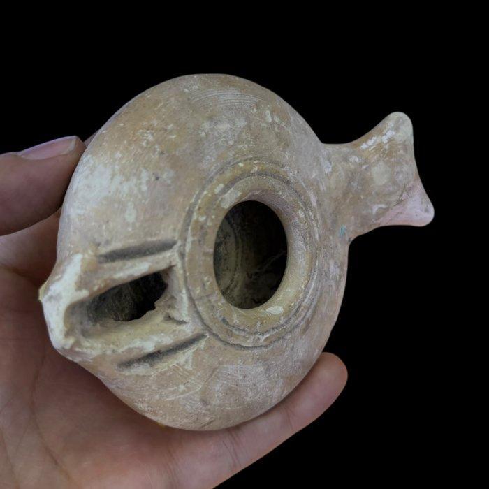 Rom STYLE Terre cuite Lampe à huile - 5 cm - . (Sans prix de, Bijoux, Sacs & Beauté, Bijoux anciens