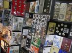 Wereld. Collection of coins/banknote/medals/euro inkl. pp, Postzegels en Munten