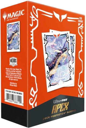 Ultra Pro Tarkir Dragonstorm APEX Deck Protector beschikbaar voor biedingen