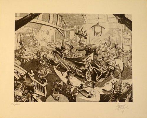 Qwak, Arthur - 1 Offset Print - Le saloon, Boeken, Strips | Comics