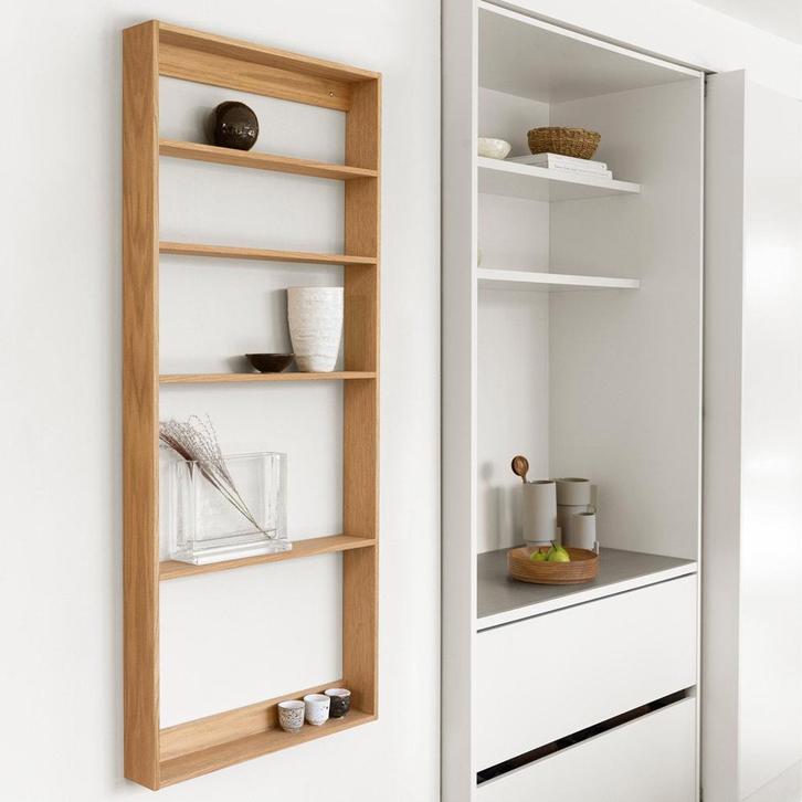 We do Wood | Hangende wandkast | B50 x H120, Huis en Inrichting, Kasten | Wandmeubels, Minder dan 25 cm, Nieuw, Minder dan 150 cm
