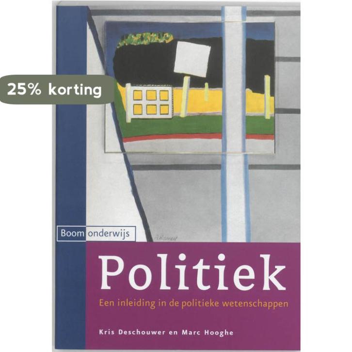 Politiek 9789085060925 K. Deschouwer, Boeken, Politiek en Maatschappij, Gelezen, Verzenden
