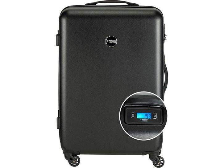 Princess Traveller PT01 Scale - Reiskoffer met geintegreerde, Handtassen en Accessoires, Koffers, Zo goed als nieuw, Verzenden