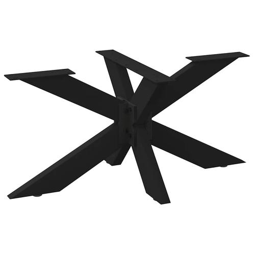 vidaXL Salontafelpoot spider vorm 98x58x(42-43) cm staal, Huis en Inrichting, Tafelonderdelen, Nieuw, Verzenden