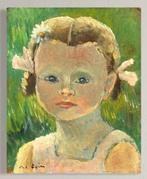 Marie Louise Ogier (1912-2003) - Dominique with the Daisy, Antiek en Kunst, Kunst | Schilderijen | Modern