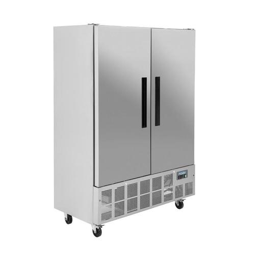 Polar G-serie 2-deurs slimline RVS vriezer 960 liter, Articles professionnels, Horeca | Équipement de cuisine, Envoi