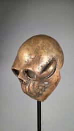 Bronzen Hoofd - Ibibio - Nigeria (Zonder minimumprijs), Antiek en Kunst