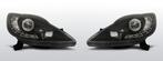 Koplampen Devil Eyes | Peugot 107 2005-2011 | zwart, Auto-onderdelen, Verzenden, Nieuw, Peugeot