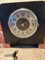 Klok en garnituur set (3) - Art Deco Marmer - 1920-1930