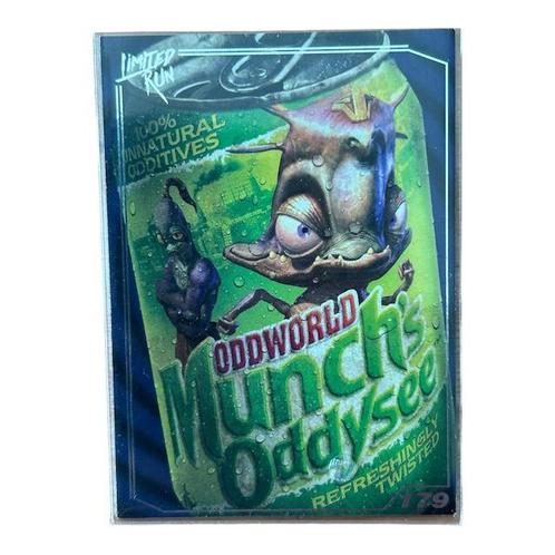 179 Oddworld Munchs Odyssey Limited Run Games Silver, Hobby en Vrije tijd, Verzamelkaartspellen | Overige, Verzenden