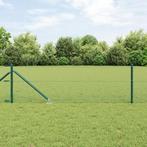vidaXL Hexagon Poort Groen 0.6x100 m Staal, Tuin en Terras, Verzenden, Nieuw