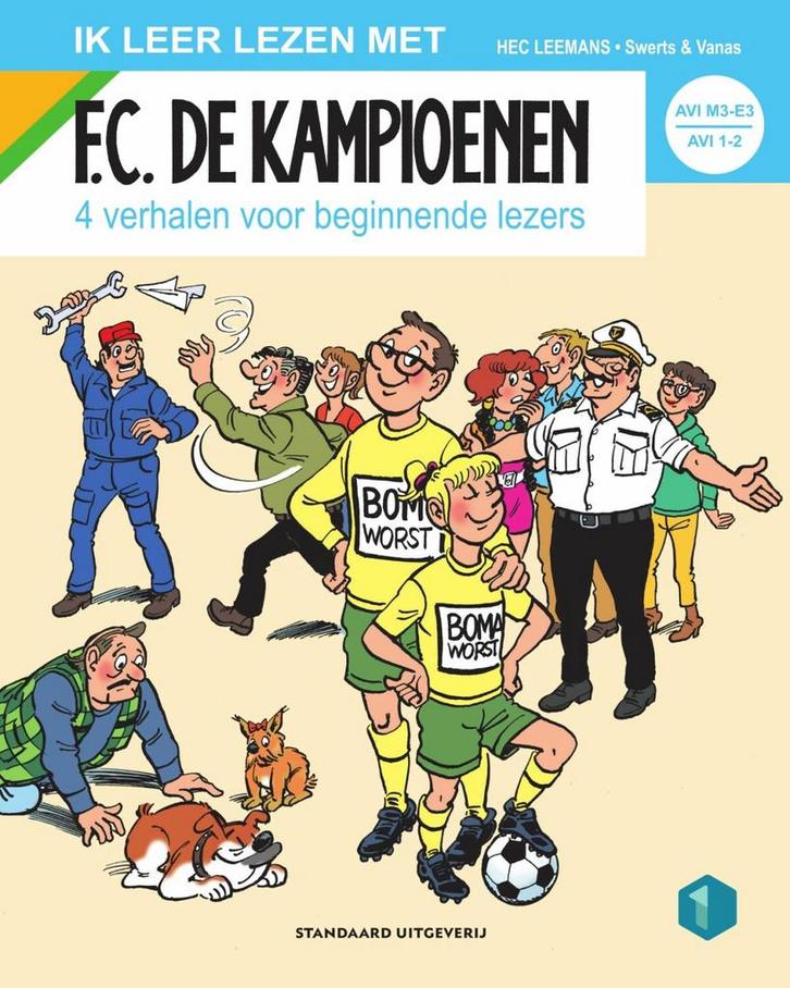 4 verhalen voor beginnende lezers / F.C. De Kampioenen / 1, Boeken, Kinderboeken | Jeugd | onder 10 jaar, Zo goed als nieuw, Verzenden