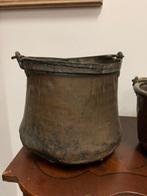 Antiek Wasbak (2) - Koper - Paiolo, Antiek en Kunst